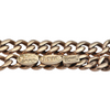 Antique 14K Yellow Gold Curb Link Watch Chain + Montreal Estate Jewelers