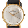 Mid-Century Jaeger LeCoultre Automatic 18K Gold Watch C.1960 + Montreal Estate Jewelers