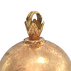 Vintage 18k Gold Exactus Pomegranate Ball Watch Pendant C. 1940's + Montreal Estate Jewelers
