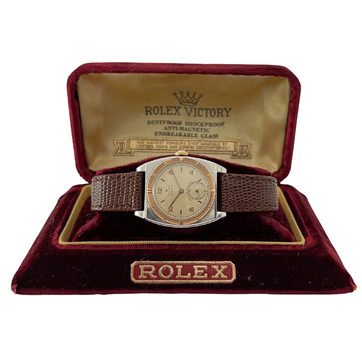 時計 ROLEX OYSTER VICTORY 1942 Rolex Victory Shock Resisting 3136 Stainless Steel Manual 24