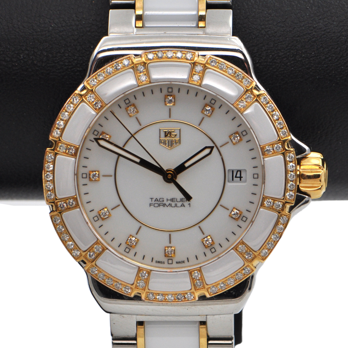 Women’s TAG watch F1 Diamond accent Tag Heuer Formula 1 Diamond Bezel Ladies Watch - CAC1310  main image 2