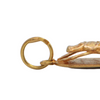 Vintage 18k Gold Egyptian  Scarab Charm + Montreal Estate Jewelers