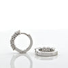 1.50ct diamond huggie earrings, montreal jewellery design