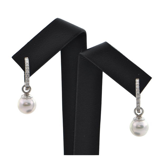 7.6mm Pearl Earring Enhancers + Montreal Estate Jewelers