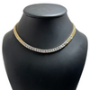 Vintage Diamond 14k Gold Curb Link Necklace + Montreal Estate Jewelers