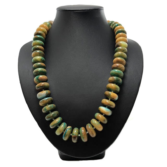 Peruvian Opal Necklace + Montreal Estate Jewelers