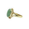 Vintage Jade 14K Yellow Gold Ring + Montreal Estate Jewelers