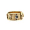 Vintage Masonic 14K Yellow Gold Ring + Montreal Estate Jewelers