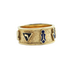 Vintage Masonic 14K Yellow Gold Ring + Montreal Estate Jewelers